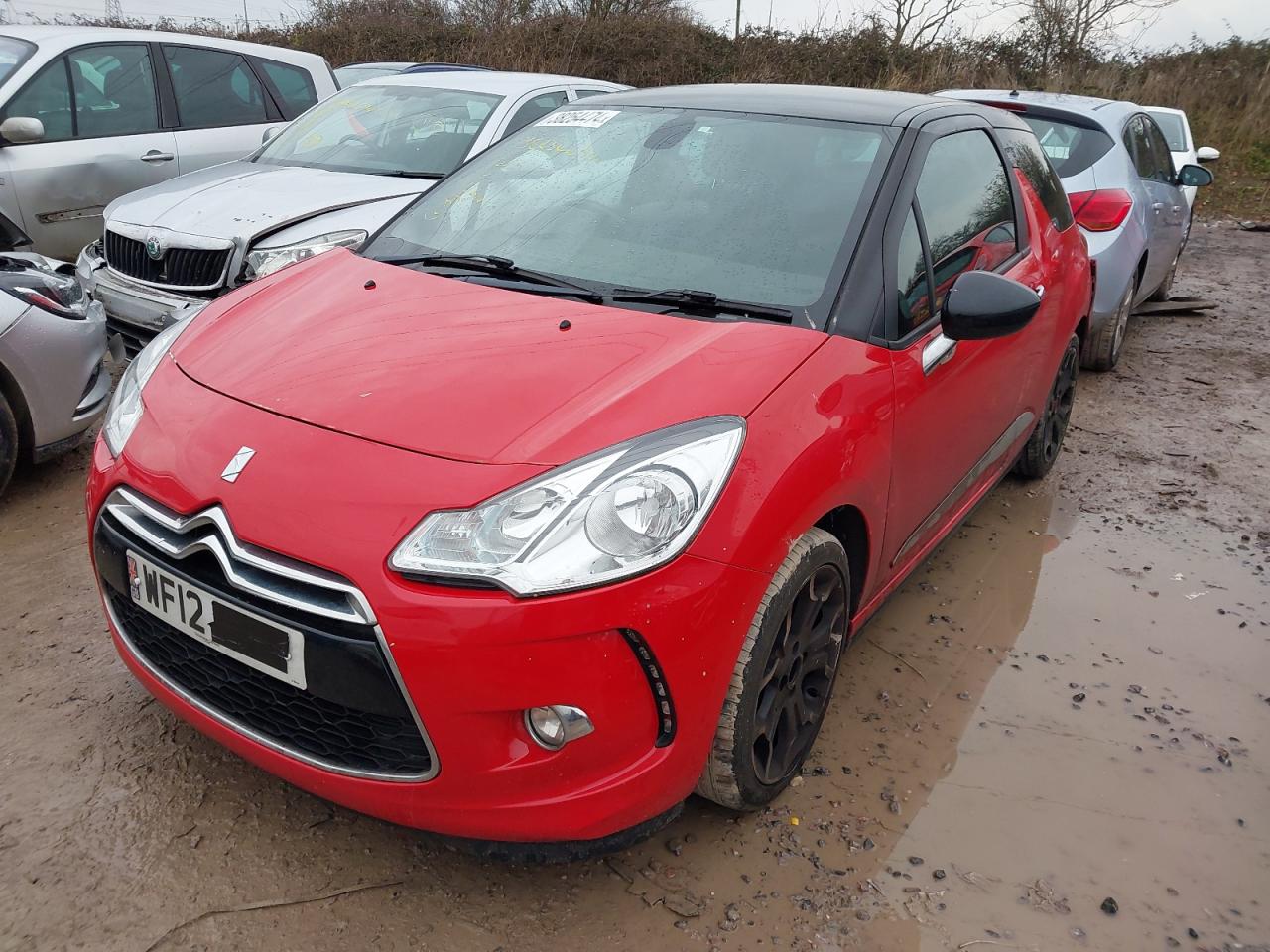 CITROEN DS3 DSTYLE 2012. Lot# 38254474. VIN VF7SA5FS0CW508089. Photo 1